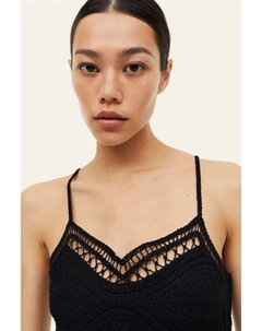 Платье крючком, черный H&m