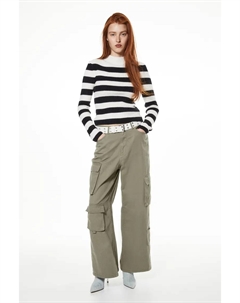 Свитер эластичной вязки, черный H&m