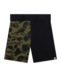BAPE 1st Camo Back Shark Спортивные шорты, зеленые A bathing ape®