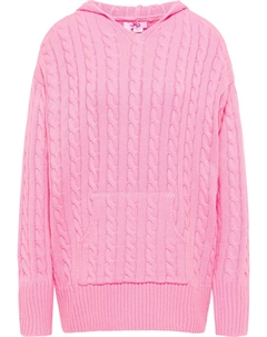 Свитер оверсайз, пестрый розовый Mymo