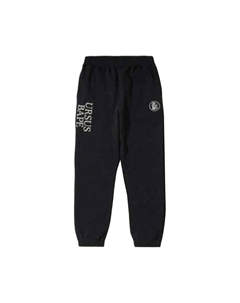 Спортивные брюки BAPE Ursus, черные A bathing ape®