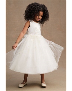 Платье Flower Girl Emmie, айвори Princess daliana