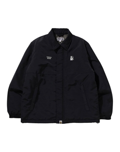 BAPE Ursus Пуховик-блузон, цвет Черный A bathing ape®