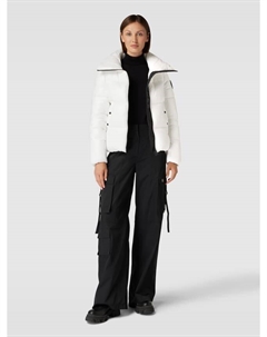 Стеганая куртка с нашивкой-лейблом модель "ISLA", белый Save the duck