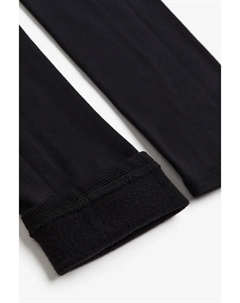 Леггинсы с флисом, черный H&m