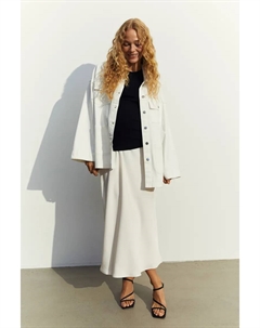 Блузка вязки в рубчик, черный H&m