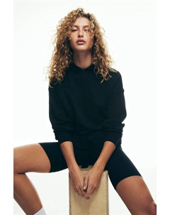 Толстовка с капюшоном, черный H&m