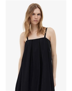 Платье со складками, черный H&m