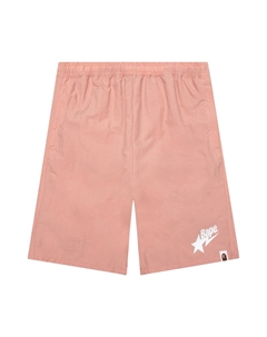 Пляжные шорты с логотипом BAPE Sta, цвет Розовый A bathing ape®