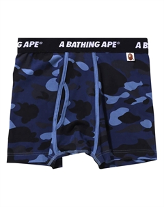 Камуфляжные шорты BAPE Темно-синий A bathing ape®