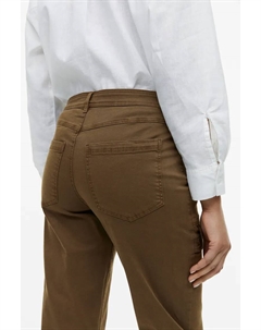 Функциональные брюки из габардина , зеленый H&m