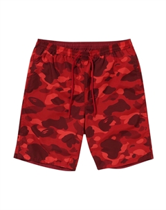 Двусторонние шорты BAPE Color Camo Shark, красные A bathing ape®