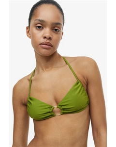 Мягкий верх купальника, зеленый H&m