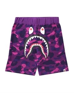 Спортивные шорты BAPE Color Camo Shark, фиолетовые A bathing ape®