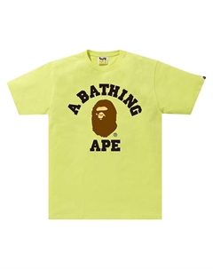 Футболка BAPE College, Зеленая A bathing ape®