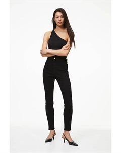 Джеггинсы женские, черный H&m