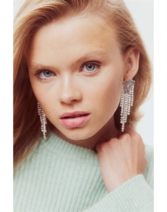 Объемный свитер, зеленый H&m