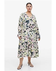 Платье с воротником, желтый H&m