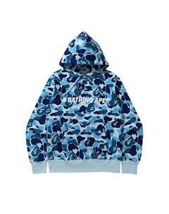 Пуловер с капюшоном Bape ABC Camo, цвет Синий A bathing ape®