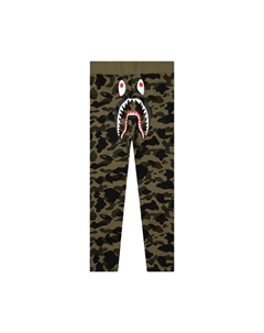 BAPE 1st Camo Широкие спортивные штаны, зеленые A bathing ape®