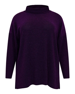 Свитер, темно фиолетовый Yoek