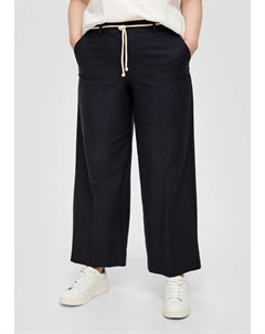 Широкие брюки, темно-синий Triangle