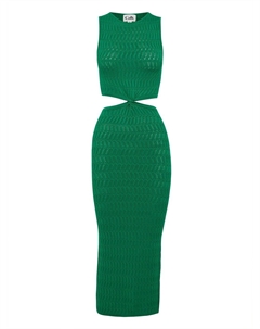Вязанное платье SHARNIE, зеленый Calli