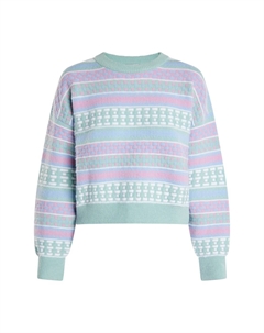 Свитер Eyota, мятный/розовый Izia