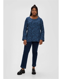 Блузка, пыльно-синий Triangle