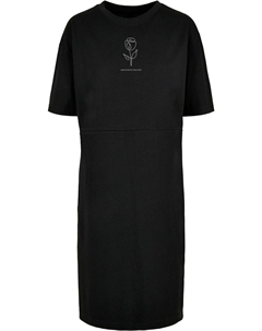 Платье Spring - Tulip Flower, черный Merchcode