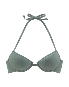 Топ бикини пуш-ап Perfect, темно-зеленый Bench