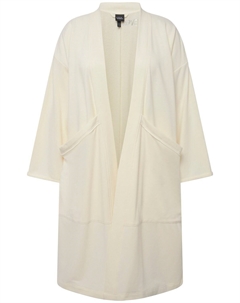 Короткий халат, белый Ulla popken