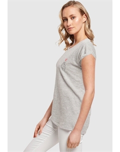 Рубашка K Heart, пестрый серый Merchcode