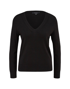 Свитер, черный Comma,