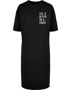 Платье Life Is Better, черный Merchcode