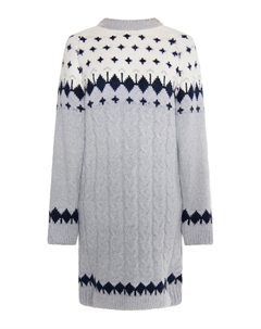 Вязанное платье, серый Usha
