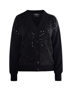 Вязаный кардиган Nowless, черный Usha