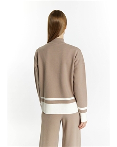 Свитер Ledkin, темно-бежевый Dreimaster