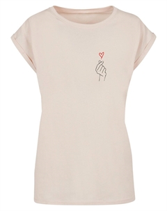 Рубашка K Heart, песок Merchcode