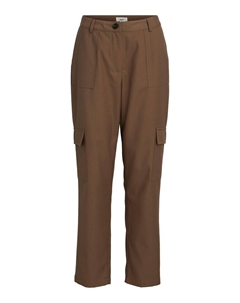 Обычные брюки-карго Andrea, коричневый Object