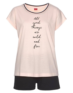 Короткий пижамный комплект, смешанные цвета S.oliver