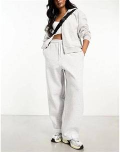 Серые джоггеры свободного кроя со складками Asos