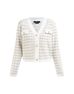 Толстовка Strickjacke, белый Faina