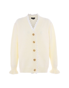 Толстовка Strickjacke, белый Faina