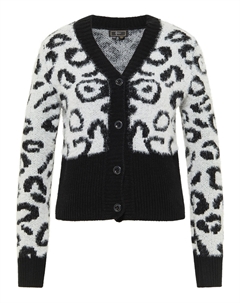 Толстовка Strickjacke, кремовый черный Faina