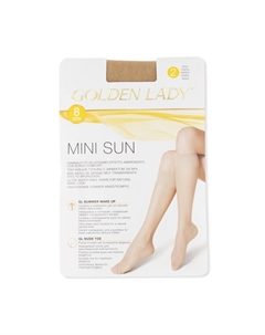 Натуральные базовые мини-чулки Golden lady