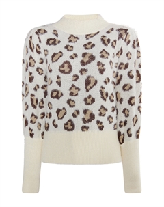 Толстовка Strickpullover, цвет Wollweiss Mehrfarbig Faina