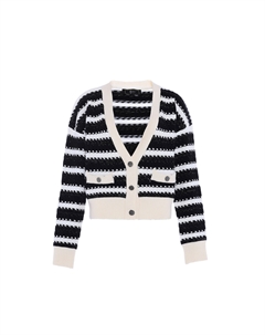 Толстовка Strick Cardigan, белый черный Faina