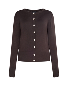 Толстовка Strick Cardigan, цвет Dunkelbraun Faina