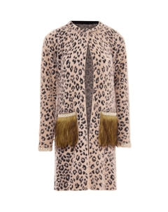 Толстовка Strickjacke, розовый черный Faina